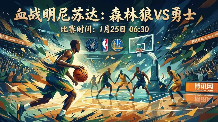 森林狼VS勇士：库里独木难支？尺寸与空间的极致对决