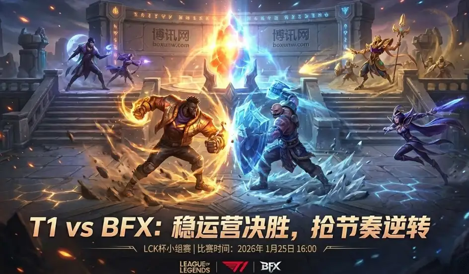 Faker新版“无畏征召”有多恐怖？T1对战BFX全方位实力对比与投注指南