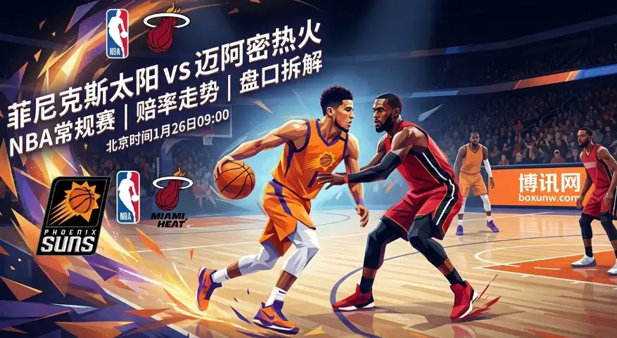 太阳vs热火：西部收官战！太阳失去“利刃”，热火能否偷得胜利