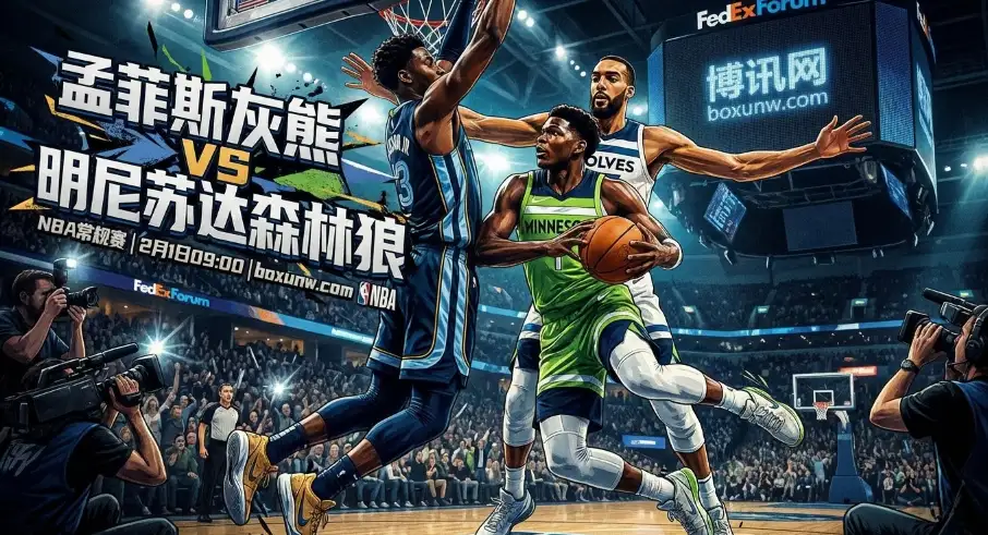 灰熊vs森林狼：狂输5场！灰熊防守效率暴跌至118.7，森林狼稳赢？