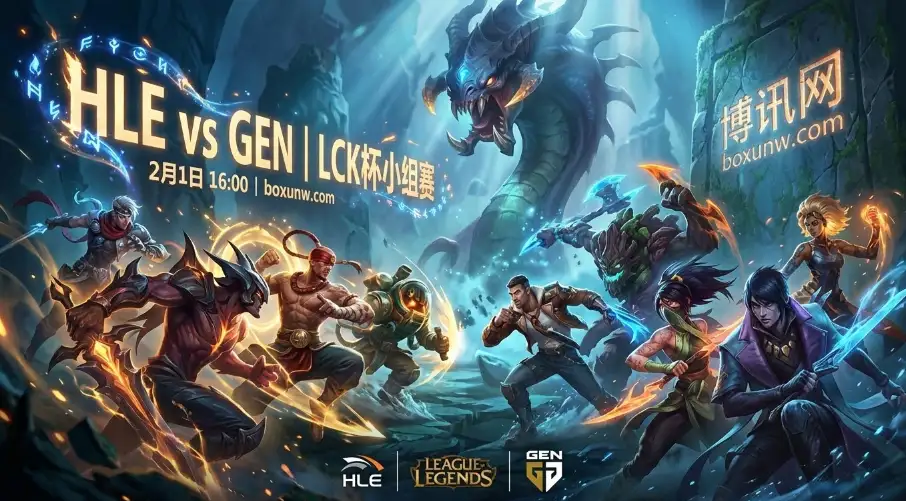 HLE对战GEN：近40次交手GEN狂胜32场！3个细节决定BO5走向