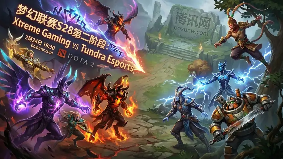 梦幻联赛S28卡位战，2胜1负的XG对战Tundra！赔率看好Tundra？