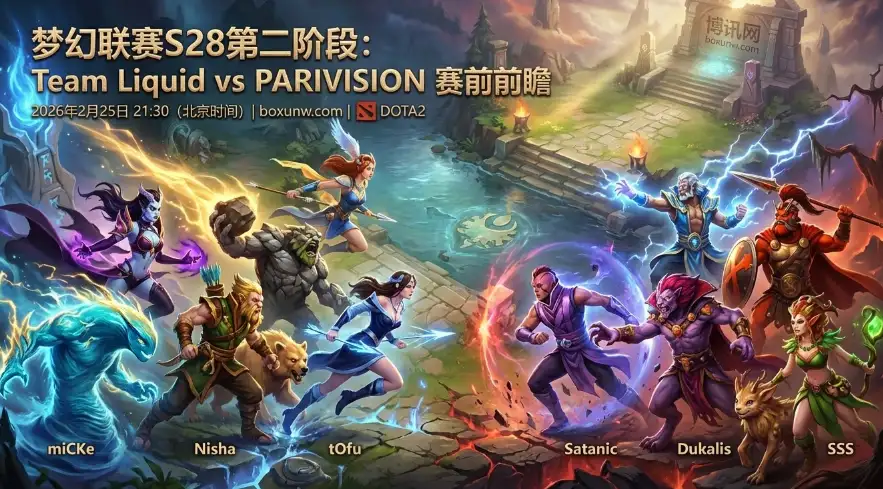 梦幻联赛S28：Liquid对战PARIVISION，4胜0负碾压0胜4负！2-0比分的概率有多大？