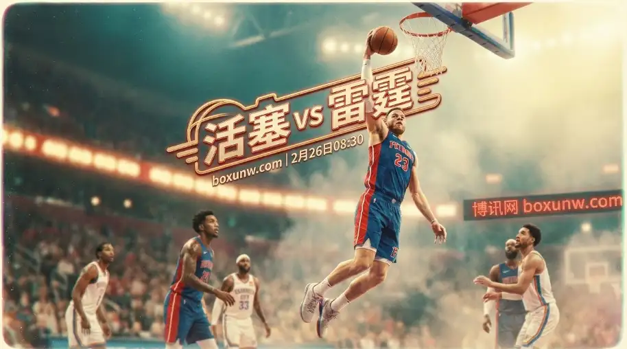 活塞vs雷霆！东西部榜首对决！主让7.5分！缺少2大主将，218.5分的防守大战？