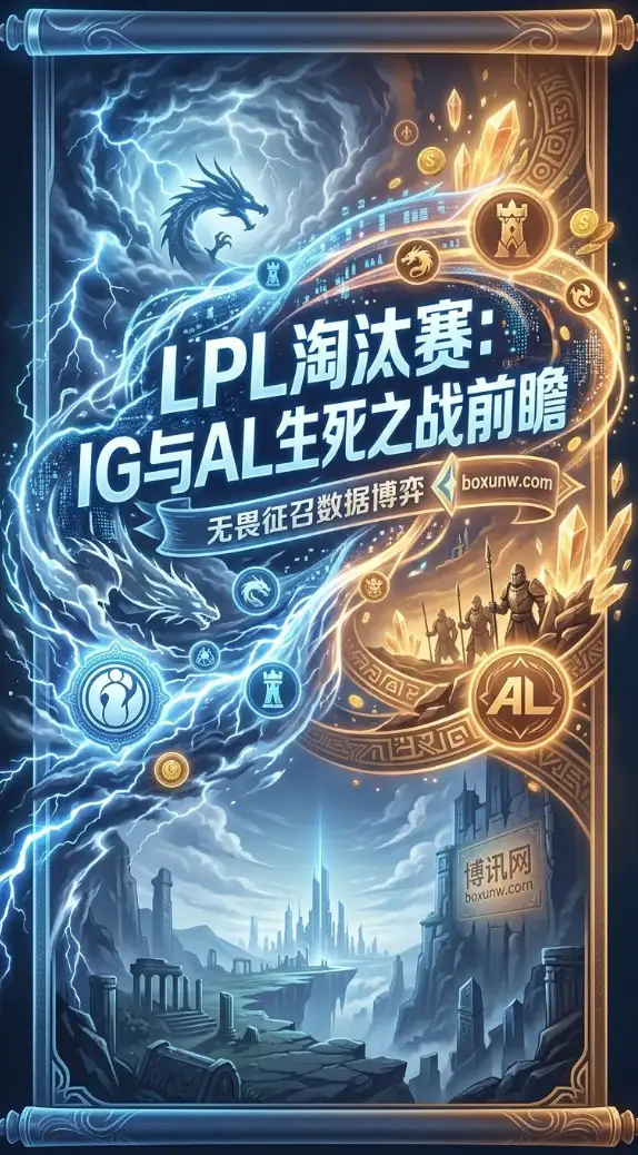 赔率1.12对5.90悬殊?LPL淘汰赛IG迎战AL,5局无畏征召赛果预测!