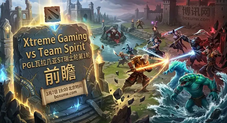 PGL瓦拉几亚S7：XG对战Spirit，3局拉满的概率有多大？