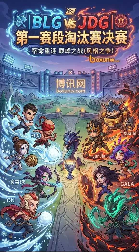 BLG大战JDG！LPL淘汰赛决赛打响