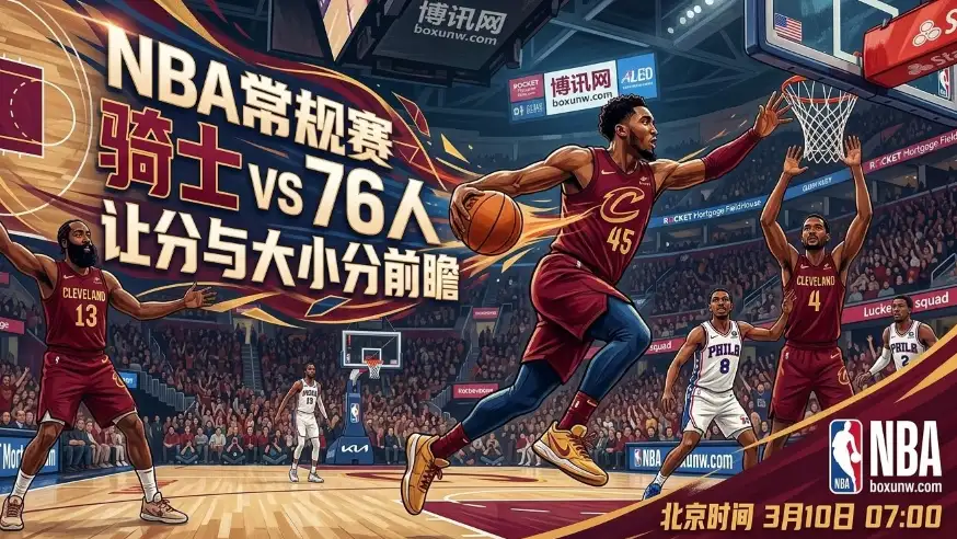 骑士vs76人：恩比德伤缺！让11.5分迎战残阵76人，3大核心数据对比