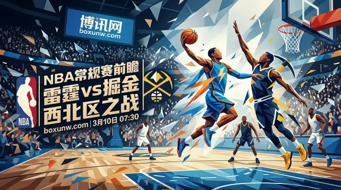 雷霆vs掘金硬碰硬！场均120分最强矛遇上顶级盾，这3大对位成胜负手！