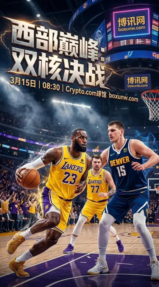 场均轰超121分！湖人掘金将上演极致对攻，约基奇战术大脑PK东契奇51分MVP级火力