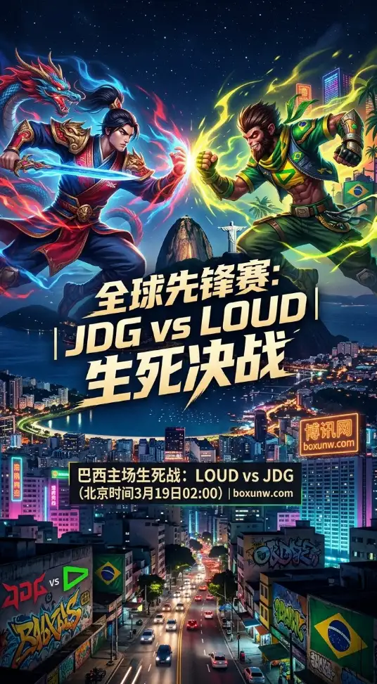 输了就回家！JDG距淘汰仅差1场BO5，3-0横扫LOUD是唯一通关剧本？