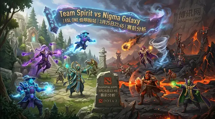Spirit vs Nigma | ESL伯明翰 | 第5打第20，很难拖过40分钟？