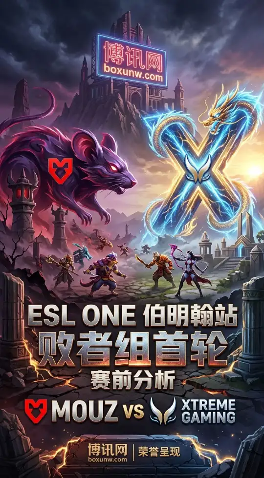 距离淘汰仅一步之遥!ESL伯明翰站XG迎战MOUZ,2大临场预测带你看懂生死战