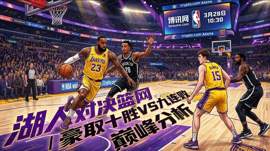 湖人VS篮网实力悬殊！东契奇场均33.6分带队冲击收官连胜