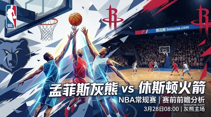 灰熊vs火箭：胜率超70%！火箭让出12.5分客战残阵灰熊