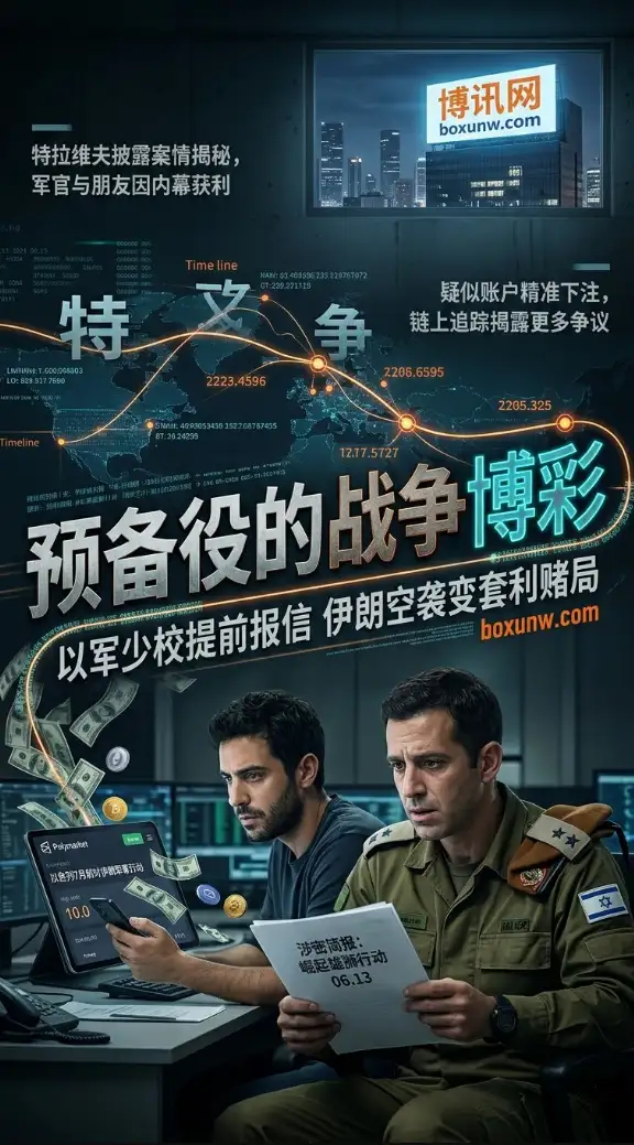 战争变赌局！以军少校泄露机密获利16万美元，揭秘Polymarket背后超120万的灰色利益链