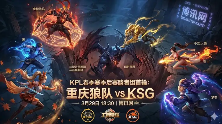 狼队VS KSG：决定KPL总决赛门票的第1战，胜率与容错率大比拼！