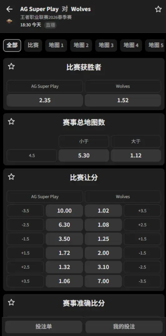 桐乡Q9 vs 长沙TES.A - 2026王者荣耀KPL - 赔率盘口信息必威(Betway)提供