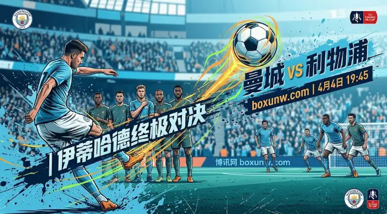 曼城vs利物浦：足总杯最重磅对决！瓜帅冲击8连胜神迹，红军能否爆冷？