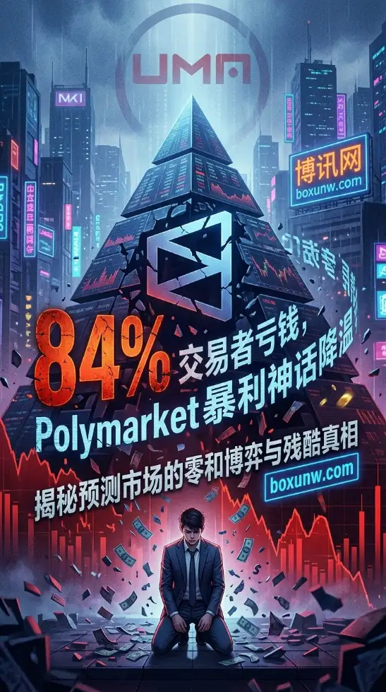 只有15.9%的人盈利！全网首发Polymarket盈亏报告，预测市场到底在收割谁？