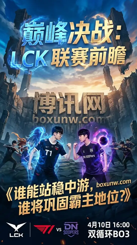 深度解析LCK 2026：排名第7的T1真实实力被低估？4月10日战DNS稳拿首胜？
