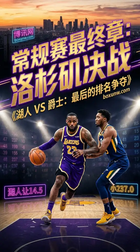 狂丢146分！爵士残阵挑战魔鬼主场，湖人27胜13负底气十足拒绝爆冷！