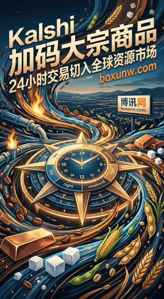 暴涨暴跌下的新机遇:Kalshi扩容大宗商品的3大核心优势,散户必须看懂