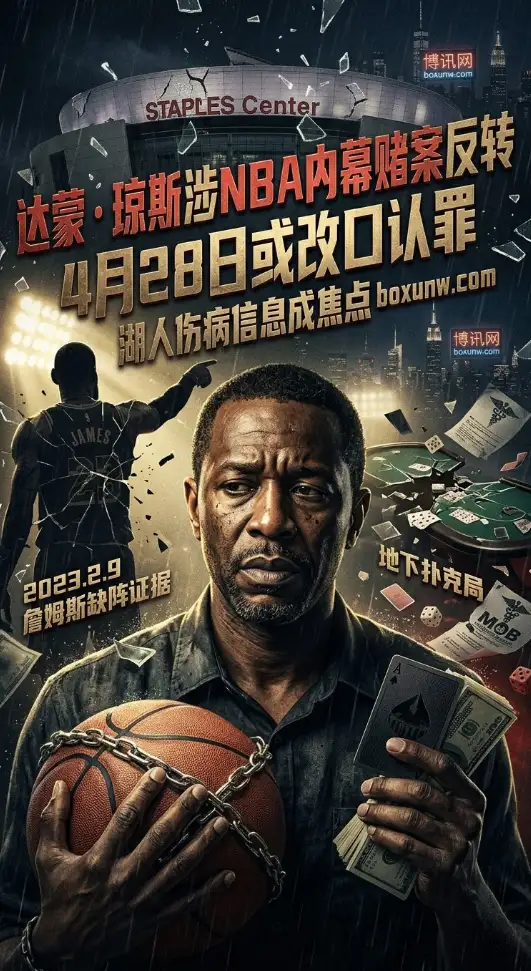 涉案超700万！NBA内幕交易，前骑士旧将联手31人操纵地下赌局