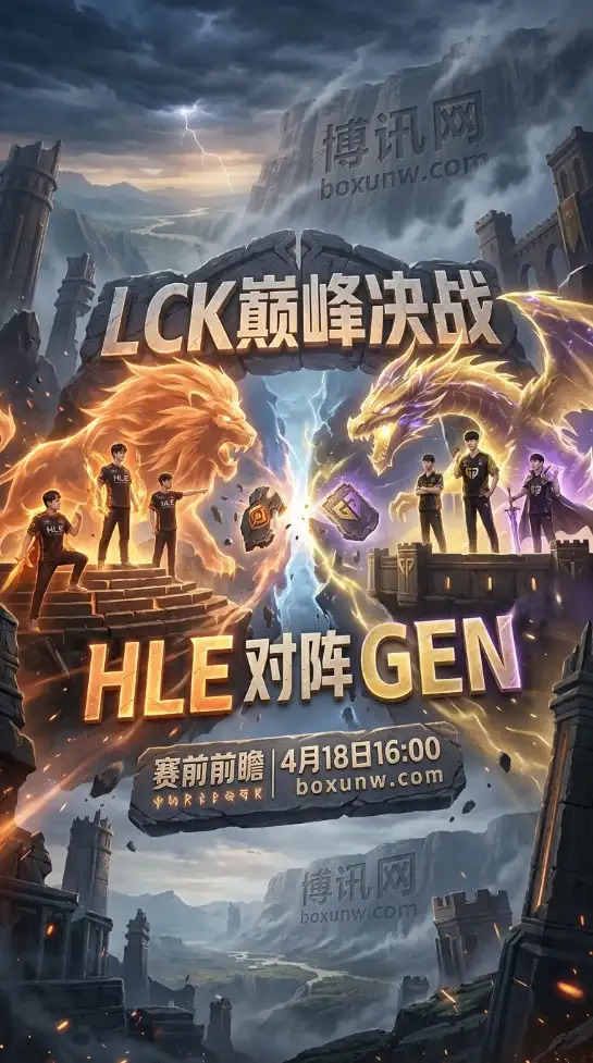 拒绝打满3局？LCK今日16:00焦点战HLE对阵GEN，赛事预测带你看透结局