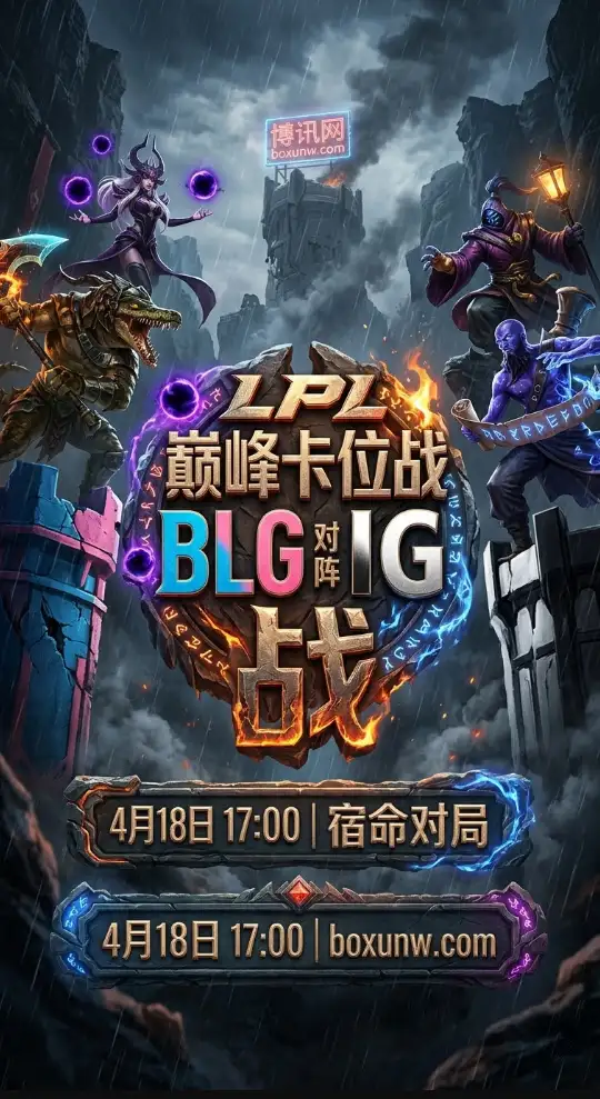 同为3胜1负的对决！BLG与IG争夺LPL第二赛段前2名，小分7比3的IG真没机会赢？