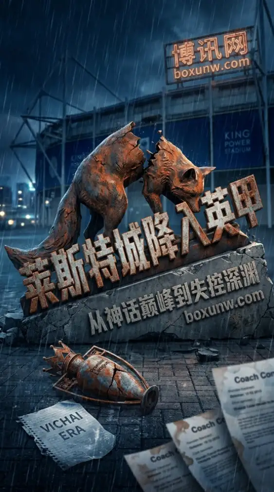 1年换4帅+被扣6分！莱斯特城惨遭两连降，英超前冠军如何把自己玩进英甲？