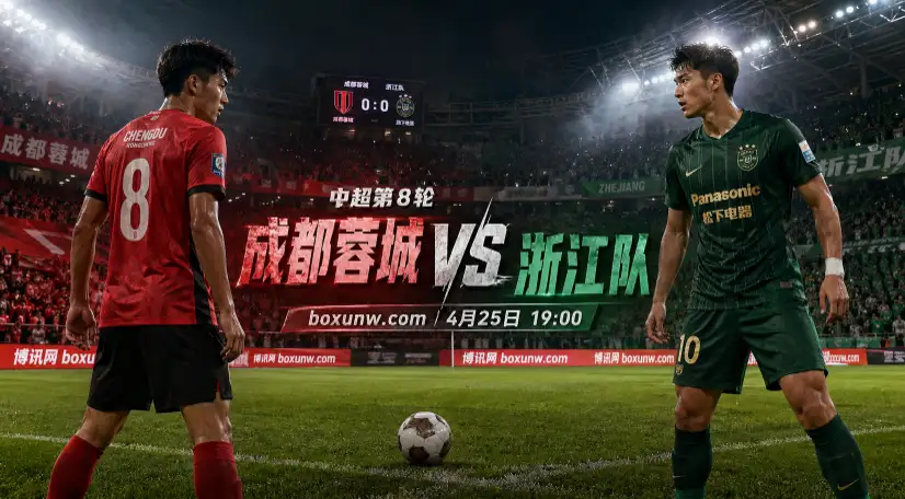 中超主帅“兄弟德比”！成都蓉城vs浙江队：客队进攻断电，主场有望穿盘大胜？