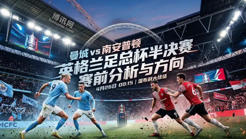 足总杯半决赛 | 曼城vs南安普顿：曼城冲击4连冠伟业！哈兰德剑指南安普顿