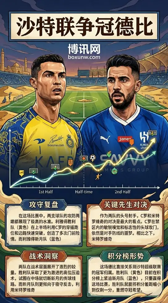 沙特最高身价德比战，胜率93%对阵赛季0败！利雅得德比巅峰对决