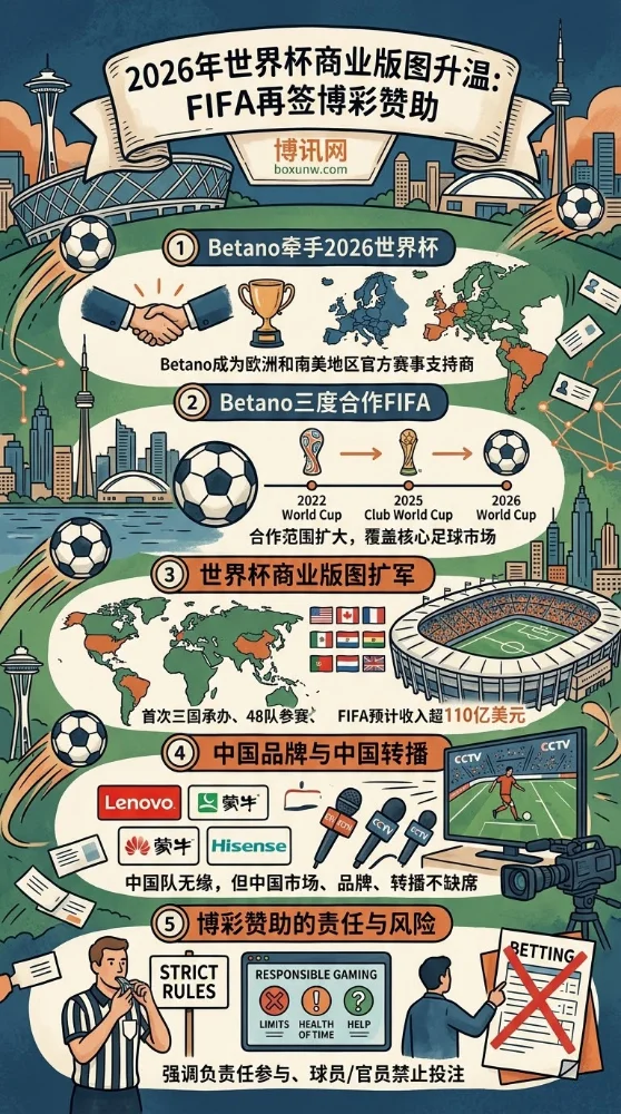 倒计时不足30天!2026世界杯商业版图敲定,Betano如何抢跑这1个月的体育流量战?