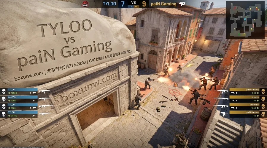 CAC上海站生死战！TYLOO vs paiN，3大数据揭示为何主场爆冷难度极大？