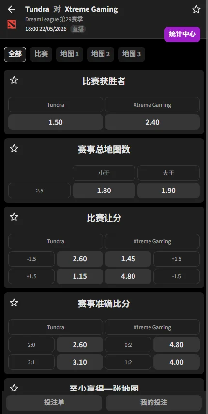 Spirit vs Aurora - DOTA2梦幻联赛S29赔率盘口信息由必威(Betway)提供