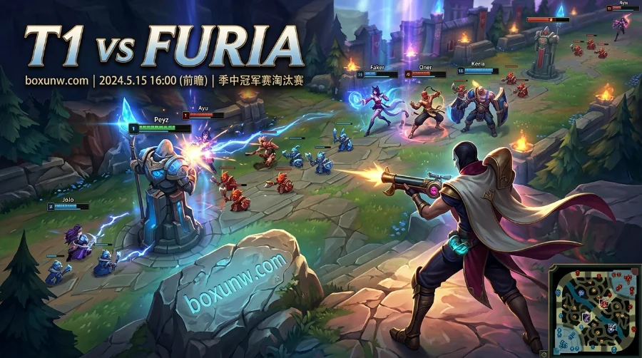 惜败BLG后T1对决FURIA！Faker能否率队3局速通？附最新赔率与盘口分析