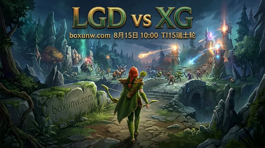 LGD vs XG | DOTA2 TI15上海 | XG 1.65 | 赛前分析与预测