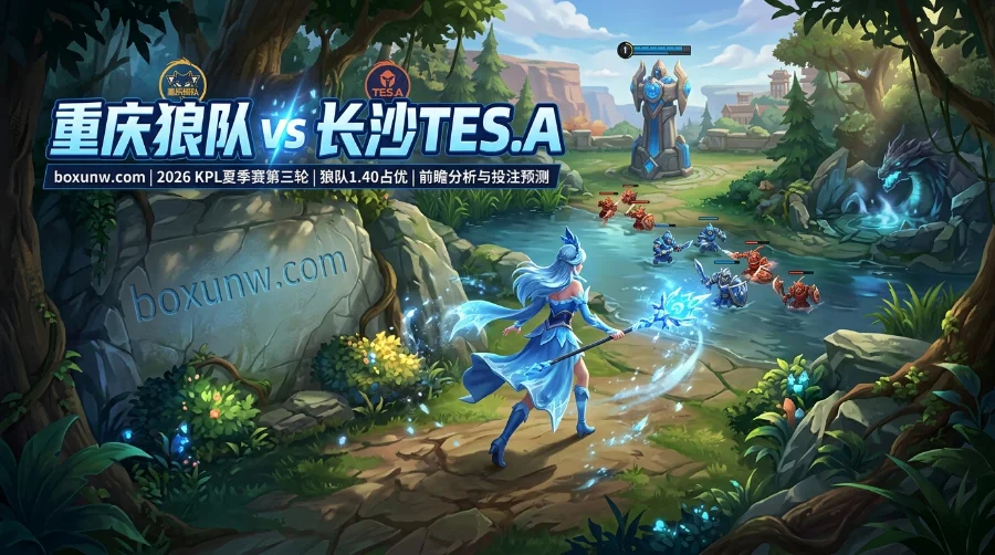 重庆狼队 vs 长沙TES.A | KPL夏季赛 | 狼队1.40占优 | 前瞻分析与投注预测