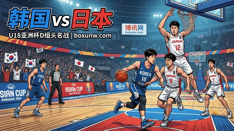 韩国 vs 日本 | U18男篮亚洲杯 | 3大看点揭秘亚洲杯榜首之争