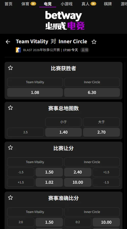 Falcons vs NRG - BLAST公开赛波尔图赔率必威(Betway)提供