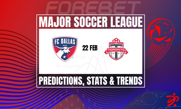 达拉斯FC vs 多伦多FC:MLS揭幕战主场龙能否延续强势? 达拉斯FC vs 多伦多FC:MLS揭幕战主场龙能否延续强势?