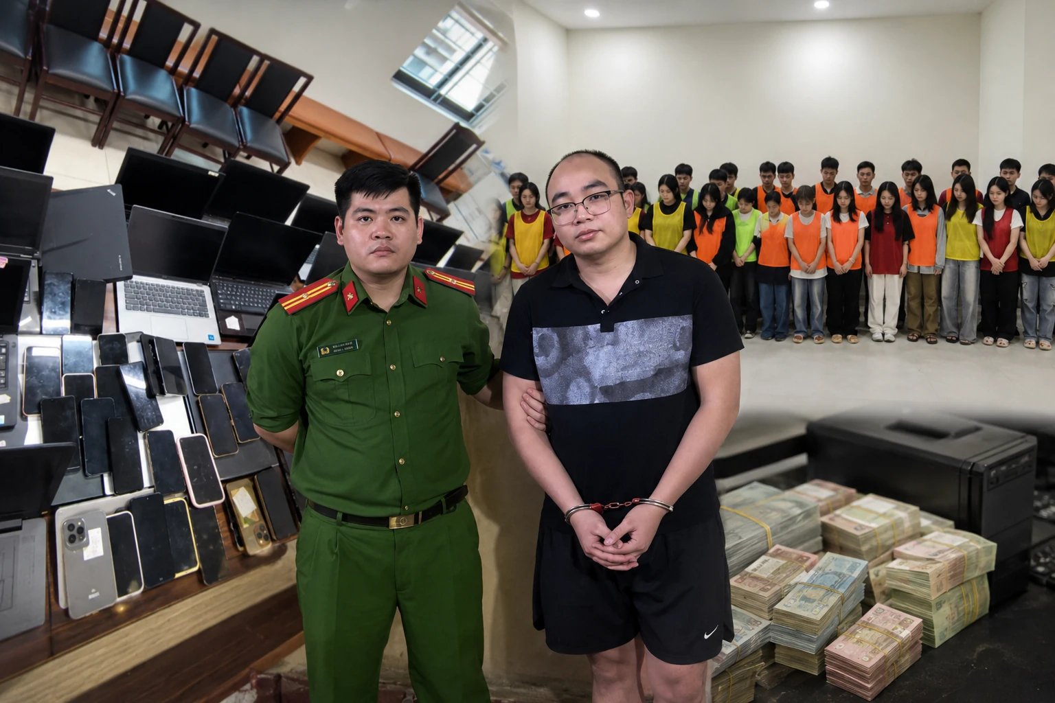 越南警方重拳出击:数字营销公司CEO与17名员工涉嫌为赌博网站引流被捕 越南警方重拳出击:数字营销公司CEO与17名员工涉嫌为赌博网站引流被捕